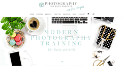 Desktop Screenshot of photographyforbusyparents.com